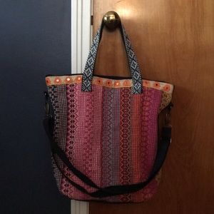 H&P Denim Tote crossbody